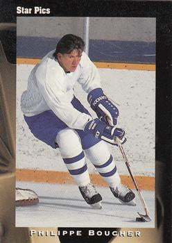 #28 Philippe Boucher - Buffalo Sabres - 1991 Star Pics Hockey