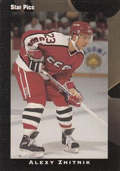#38 Alexei Zhitnik - Los Angeles Kings - 1991 Star Pics Hockey