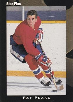 #39 Pat Peake - Washington Capitals - 1991 Star Pics Hockey