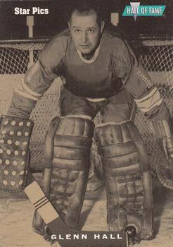 #52 Glenn Hall - Chicago Blackhawks - 1991 Star Pics Hockey