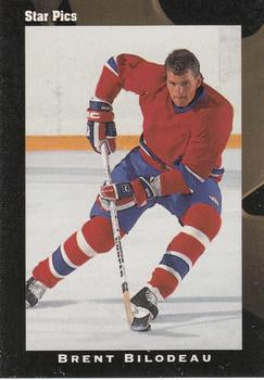 #53 Brent Bilodeau - Montreal Canadiens - 1991 Star Pics Hockey