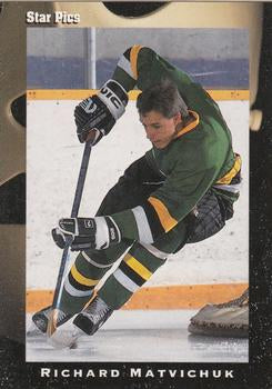 #57 Richard Matvichuk - Minnesota North Stars - 1991 Star Pics Hockey