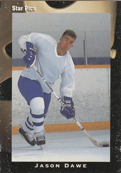 #59 Jason Dawe - Buffalo Sabres - 1991 Star Pics Hockey