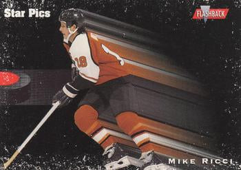 #60 Mike Ricci - Philadelphia Flyers - 1991 Star Pics Hockey