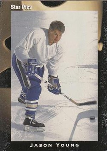 #65 Jason Young - Buffalo Sabres - 1991 Star Pics Hockey