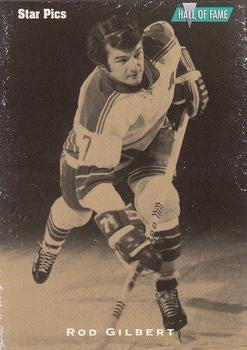 #7 Rod Gilbert - New York Rangers - 1991 Star Pics Hockey