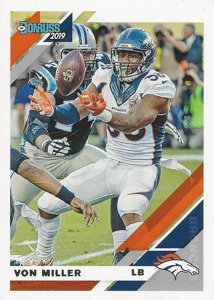 #84V Von Miller - Denver Broncos - 2019 Donruss Football