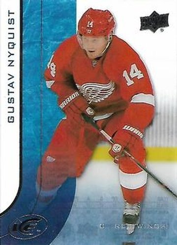 #84 - Gustav Nyquist - Detroit Red Wings - 2015-16 Upper Deck Ice Hockey