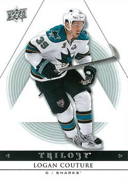 #84 Logan Couture - San Jose Sharks - 2013-14 Upper Deck Trilogy Hockey