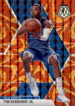 #84 Tim Hardaway Jr. - Dallas Mavericks - 2019-20 Panini Mosaic - Reactive Orange Basketball