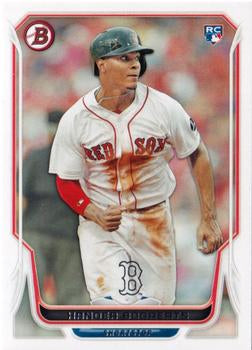 #84 Xander Bogaerts - Boston Red Sox - 2014 Bowman Baseball