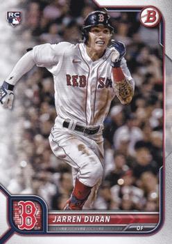 #84 Jarren Duran - Boston Red Sox - 2022 Bowman Baseball