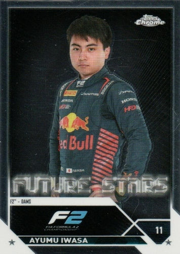 #84 Ayumu Iwasa - Dams F2 - 2023 Topps Chrome Formula 1 Racing