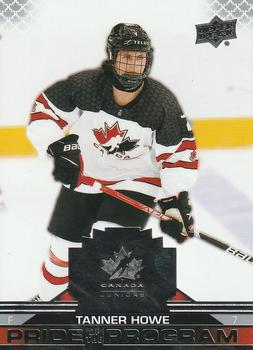 #84 Tanner Howe - Canada - 2022-23 Upper Deck Team Canada Juniors Hockey