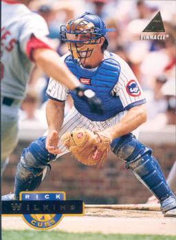 #84 Rick Wilkins - Chicago Cubs - 1994 Pinnacle Baseball