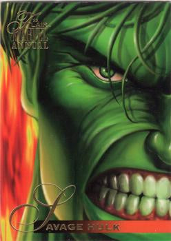 #84 Savage Hulk - 1995 Flair Marvel Annual
