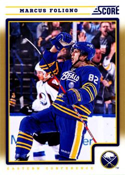 #84 Marcus Foligno - Buffalo Sabres - 2012-13 Score - Gold Rush Hockey