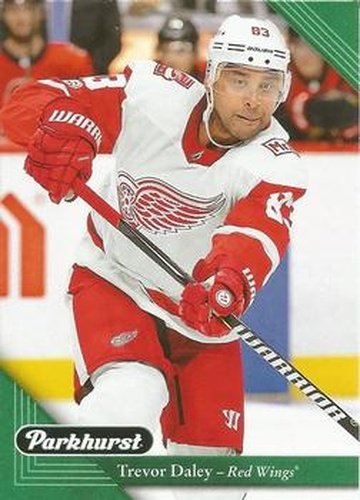 #84 Trevor Daley - Detroit Red Wings - 2017-18 Parkhurst Hockey