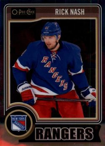 #84 Rick Nash - New York Rangers - 2014-15 O-Pee-Chee Platinum Hockey