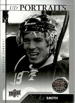 #P-84 C.J. Smith - Buffalo Sabres - 2017-18 Upper Deck - UD Portraits Hockey