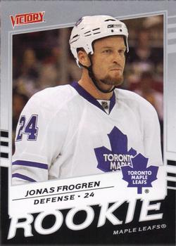 #334 Jonas Frogren - Toronto Maple Leafs - 2008-09 Upper Deck Victory Hockey