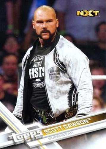#84 Scott Dawson - 2017 Topps WWE Wrestling