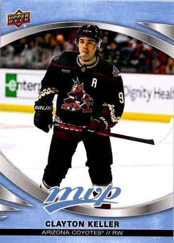 #84 Clayton Keller - Arizona Coyotes - 2023-24 Upper Deck MVP Hockey