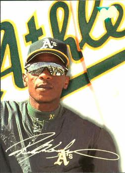 #84 Rickey Henderson - Oakland Athletics - 1993 Studio Baseball