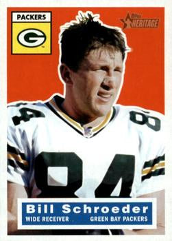 #84 Bill Schroeder - Green Bay Packers - 2001 Topps Heritage Football