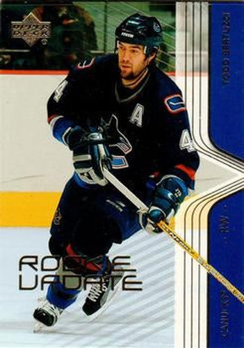 #84 Todd Bertuzzi - Vancouver Canucks - 2003-04 Upper Deck Rookie Update Hockey