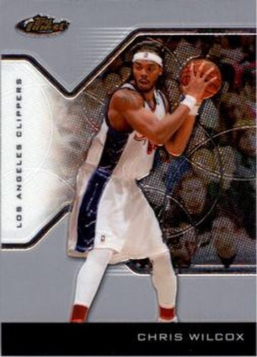 #84 Chris Wilcox - Los Angeles Clippers - 2004-05 Finest Basketball