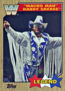 #84 "Macho Man" Randy Savage - 2017 Topps WWE Heritage Wrestling