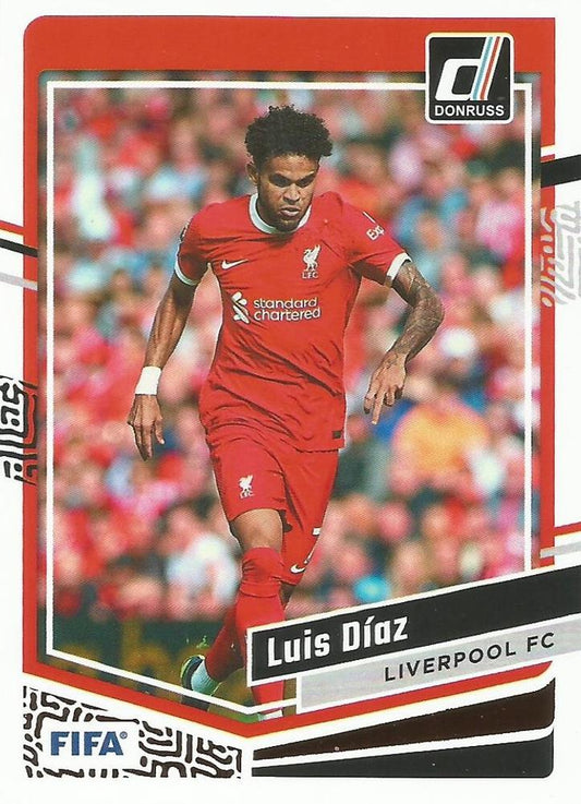 #84 Luis Diaz - Liverpool - 2023-24 Donruss Soccer