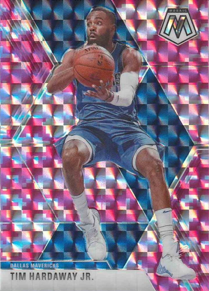 #84 Tim Hardaway Jr. - Dallas Mavericks - 2019-20 Panini Mosaic - Camo Pink Basketball