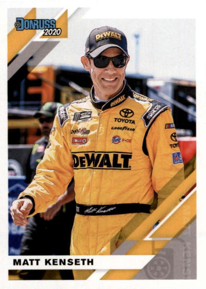 #84 Matt Kenseth - Joe Gibbs Racing - 2020 Donruss Racing