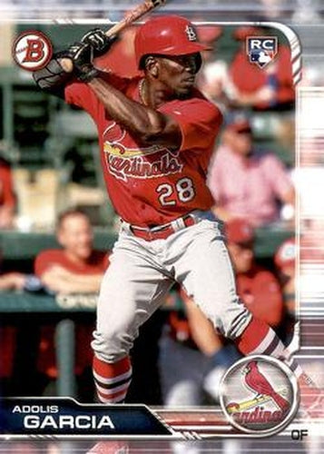 #84 Adolis Garcia - St. Louis Cardinals - 2019 Bowman Baseball