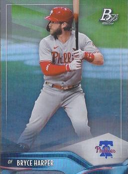 #84 Bryce Harper - Philadelphia Phillies - 2021 Bowman Platinum Baseball