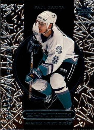#84 Paul Kariya - Anaheim Mighty Ducks - 1999-00 Upper Deck Ovation Hockey