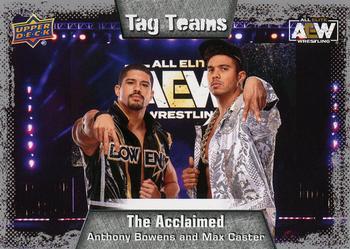 #84 Anthony Bowens / Max Caster - 2022 Upper Deck AEW Wrestling