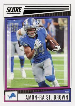 #84 Amon-Ra St. Brown - Detroit Lions - 2022 Score Football