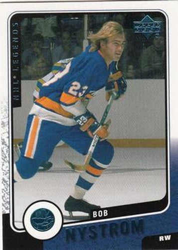#84 Bob Nystrom - New York Islanders - 2000-01 Upper Deck Legends Hockey