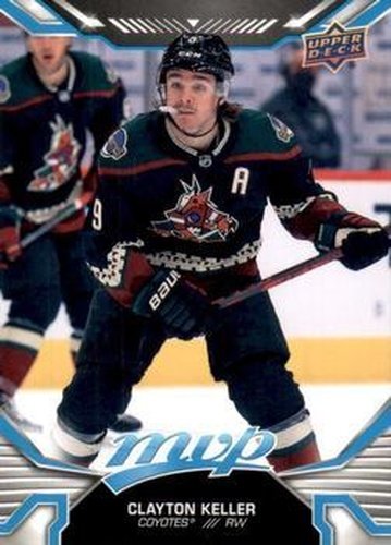 #84 Clayton Keller - Arizona Coyotes - 2022-23 Upper Deck MVP Hockey