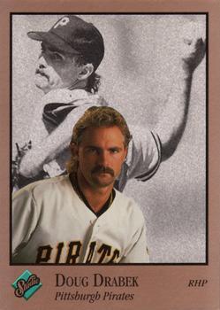 #84 Doug Drabek - Pittsburgh Pirates - 1992 Studio Baseball