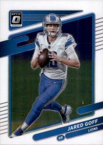#84 Jared Goff - Detroit Lions - 2021 Donruss Optic Football