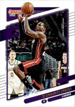 #84 Kendrick Nunn - Los Angeles Lakers - 2021-22 Donruss Basketball