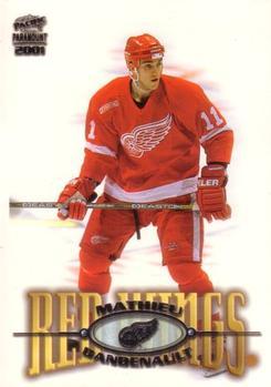 #84 Mathieu Dandenault - Detroit Red Wings - 2000-01 Pacific Paramount Hockey