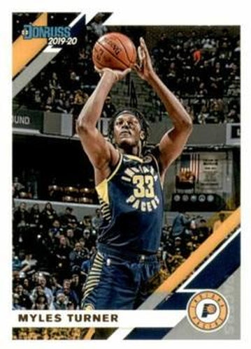 #84 Myles Turner - Indiana Pacers - 2019-20 Donruss Basketball