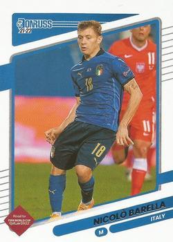#84 Nicolo Barella - Italy - 2021-22 Donruss Road to FIFA World Cup Qatar 2022 Soccer