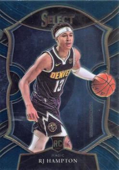 #84 RJ Hampton - Orlando Magic - 2020-21 Panini Select - Blue Basketball