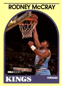 #84 Rodney McCray - Sacramento Kings - 1989-90 Hoops Superstars Basketball